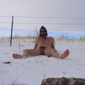 Solo male outside